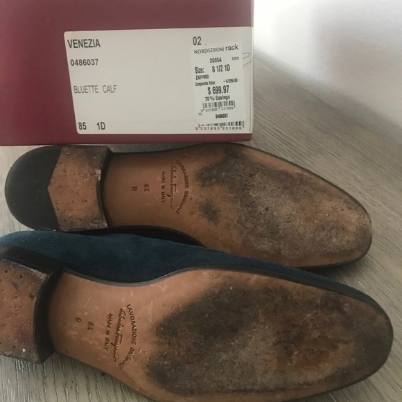 Ferragamo Venezia Men Shoes 8.5 main image 7